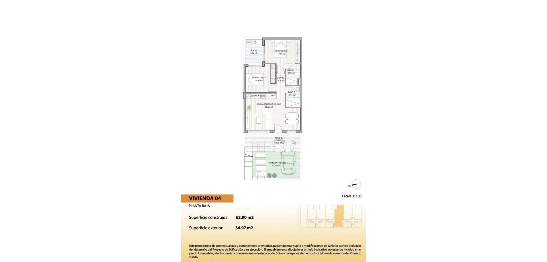 Nouvelle construction - Bungalow -
San Pedro del Pinatar - El Salero