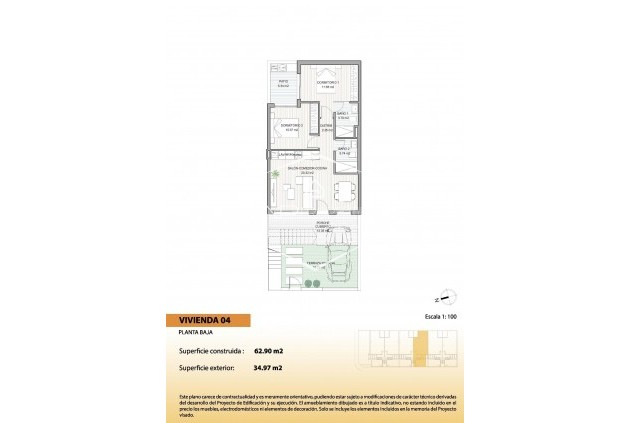 Nouvelle construction - Bungalow -
San Pedro del Pinatar - El Salero