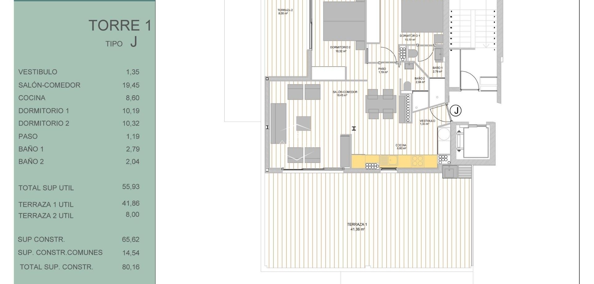 Nouvelle construction - Appartement - Penthouse -
Guardamar del Segura - Avda del Puerto