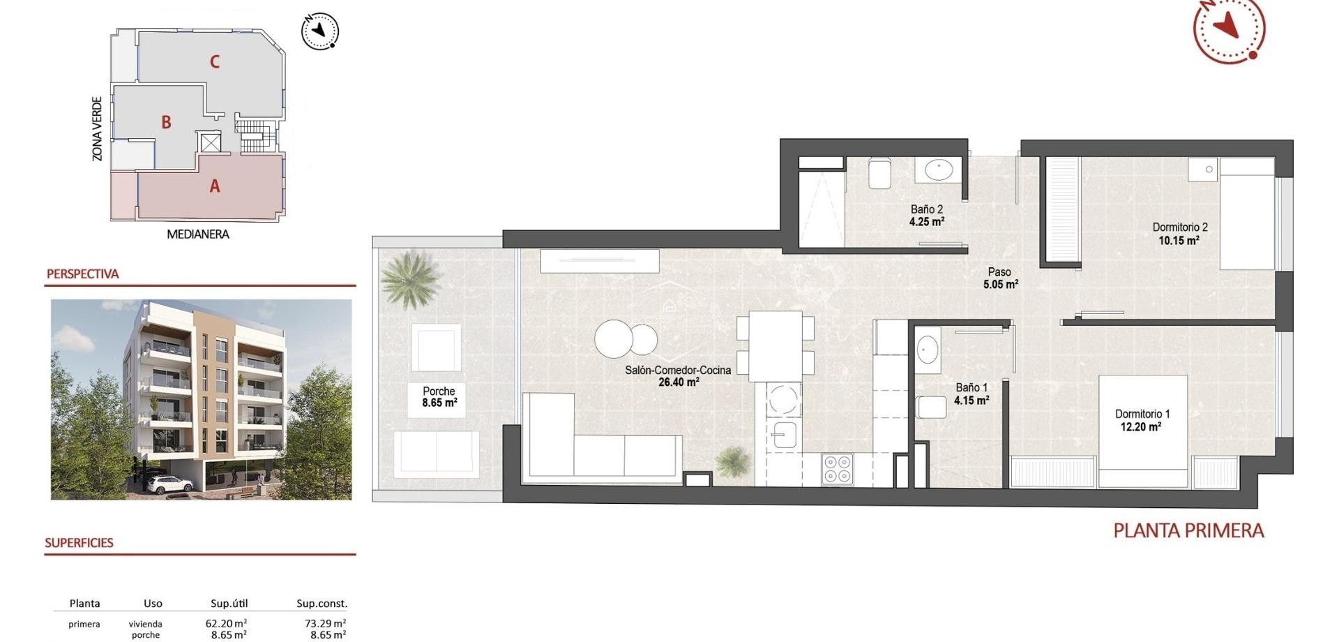 Nowy budynek - Mieszkanie - Apartament -
San Pedro del Pinatar - Lo pagan