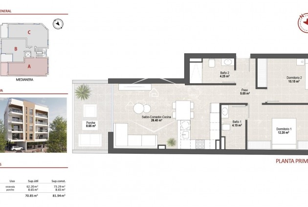 Nowy budynek - Mieszkanie - Apartament -
San Pedro del Pinatar - Lo pagan