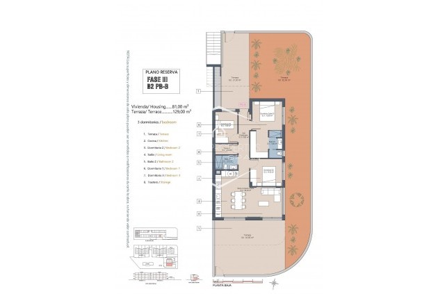 Nowy budynek - Bungalow -
Los Alcázares - La Serena Golf