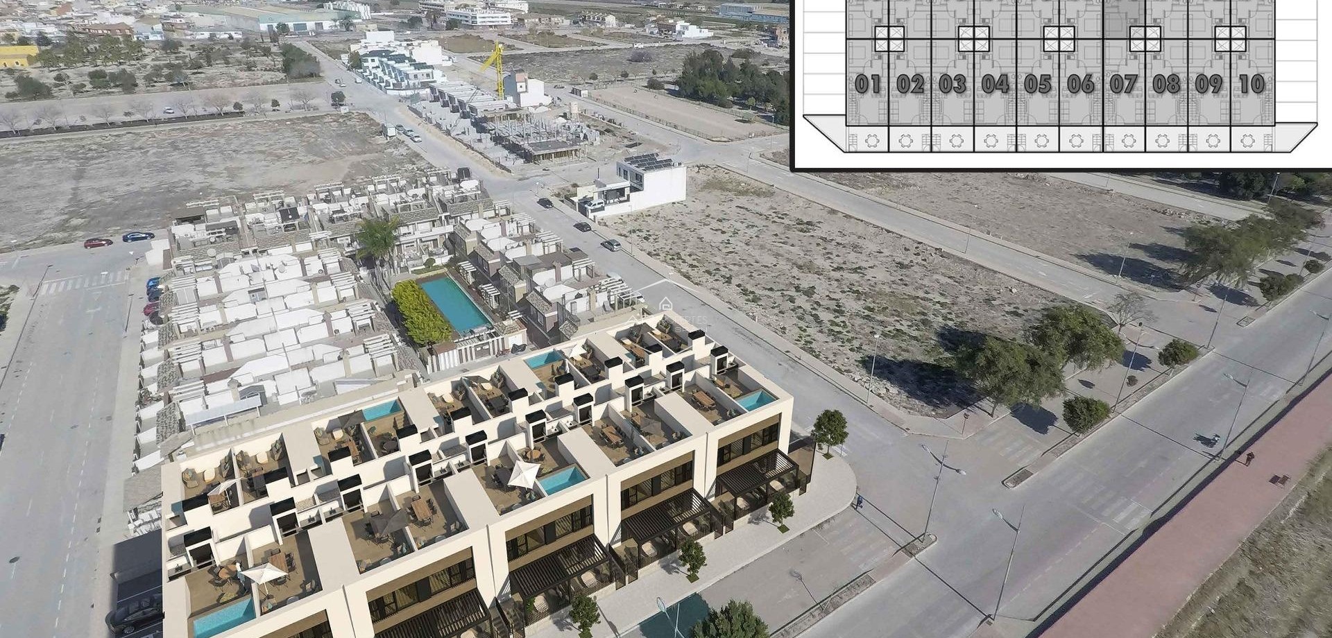 Nouvelle construction - Maison de ville -
Dolores - Sector 2