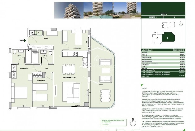 Nouvelle construction - Appartement -
Calpe - El Saladar