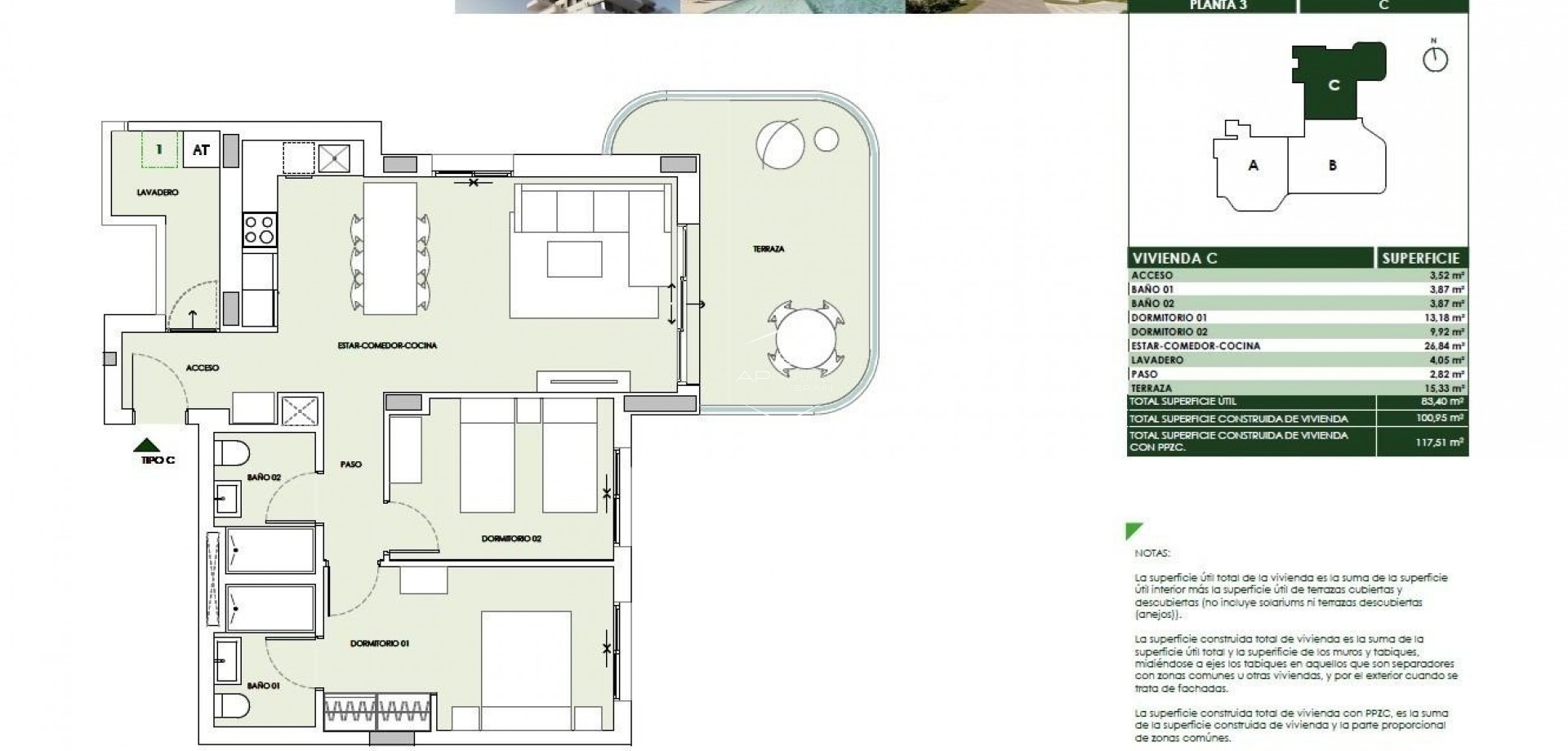 Nouvelle construction - Appartement -
Calpe - El Saladar
