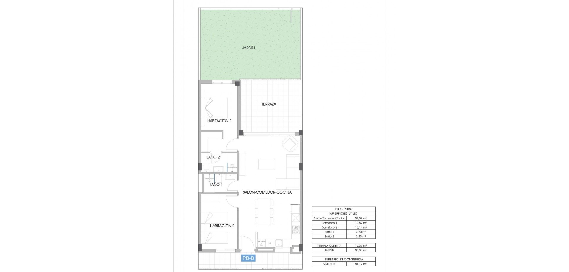 Nouvelle construction - Appartement -
Villajoyosa - Cala de Finestrat