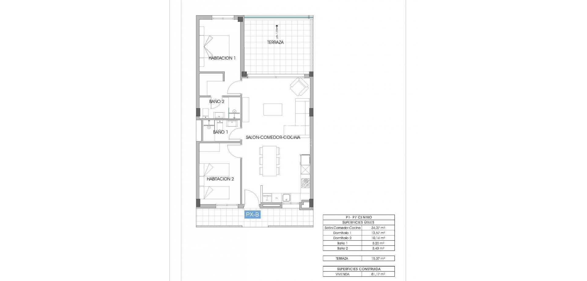 Nouvelle construction - Appartement -
Villajoyosa - Cala de Finestrat