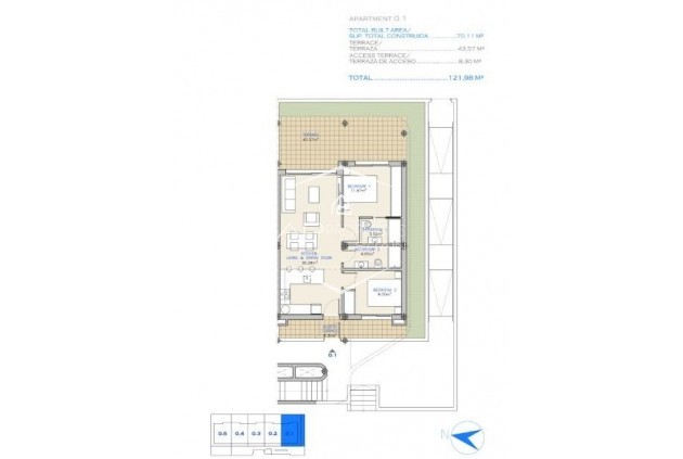 Nouvelle construction - Appartement -
Los Alcázares - Serena Golf