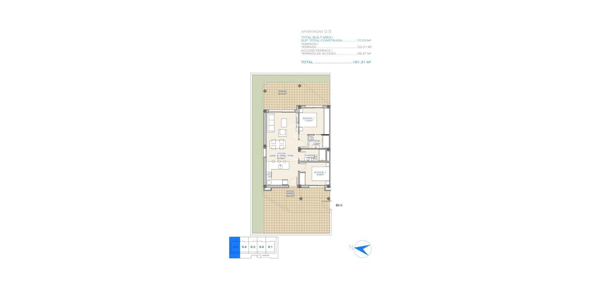 Nouvelle construction - Appartement -
Los Alcázares - Serena Golf