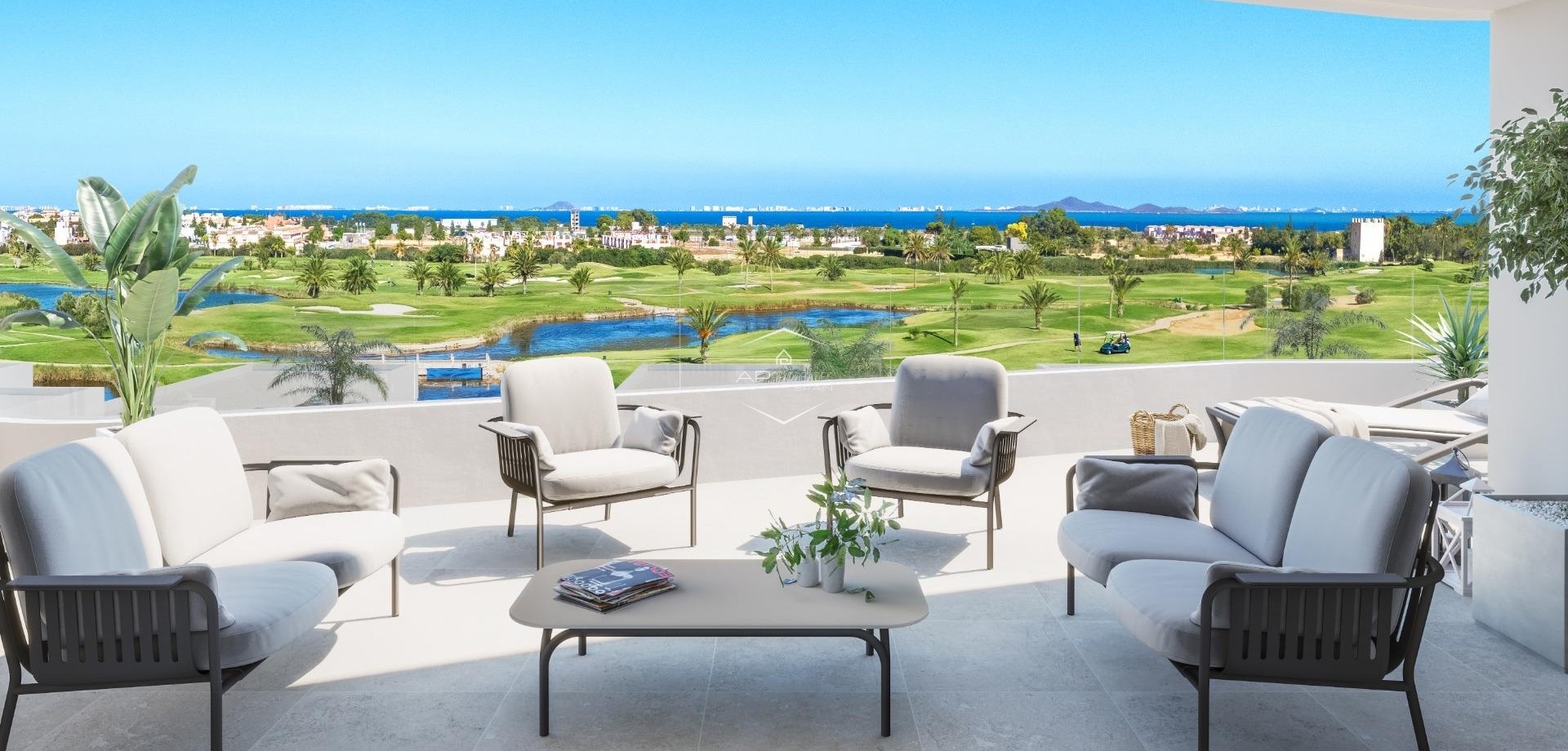 Nowy budynek - Mieszkanie - Apartament -
Los Alcázares - Serena Golf