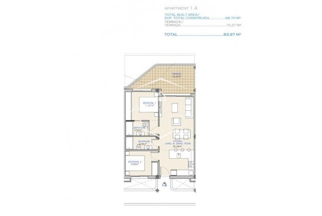 Nowy budynek - Mieszkanie - Apartament -
Los Alcázares - Serena Golf