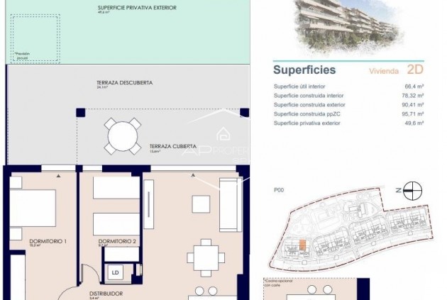 Nouvelle construction - Appartement -
Denia - Playa de La Almadraba