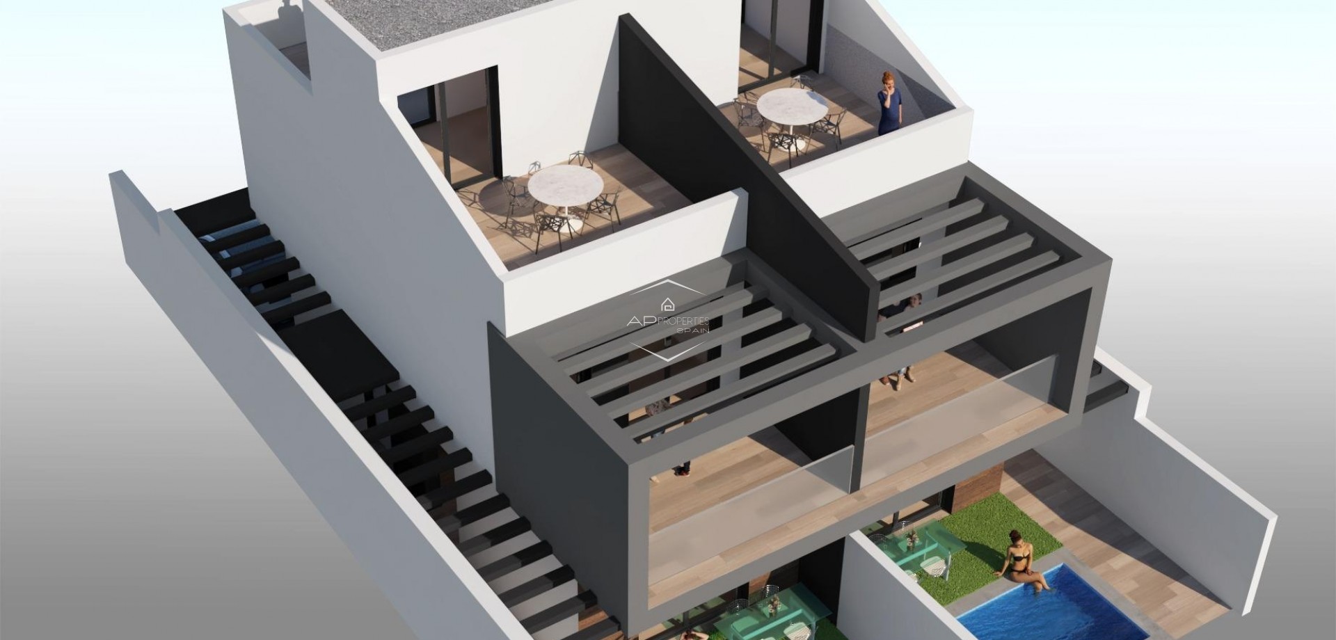 Nouvelle construction - Villa - Indépendante -
San Javier - Santiago de la Ribera