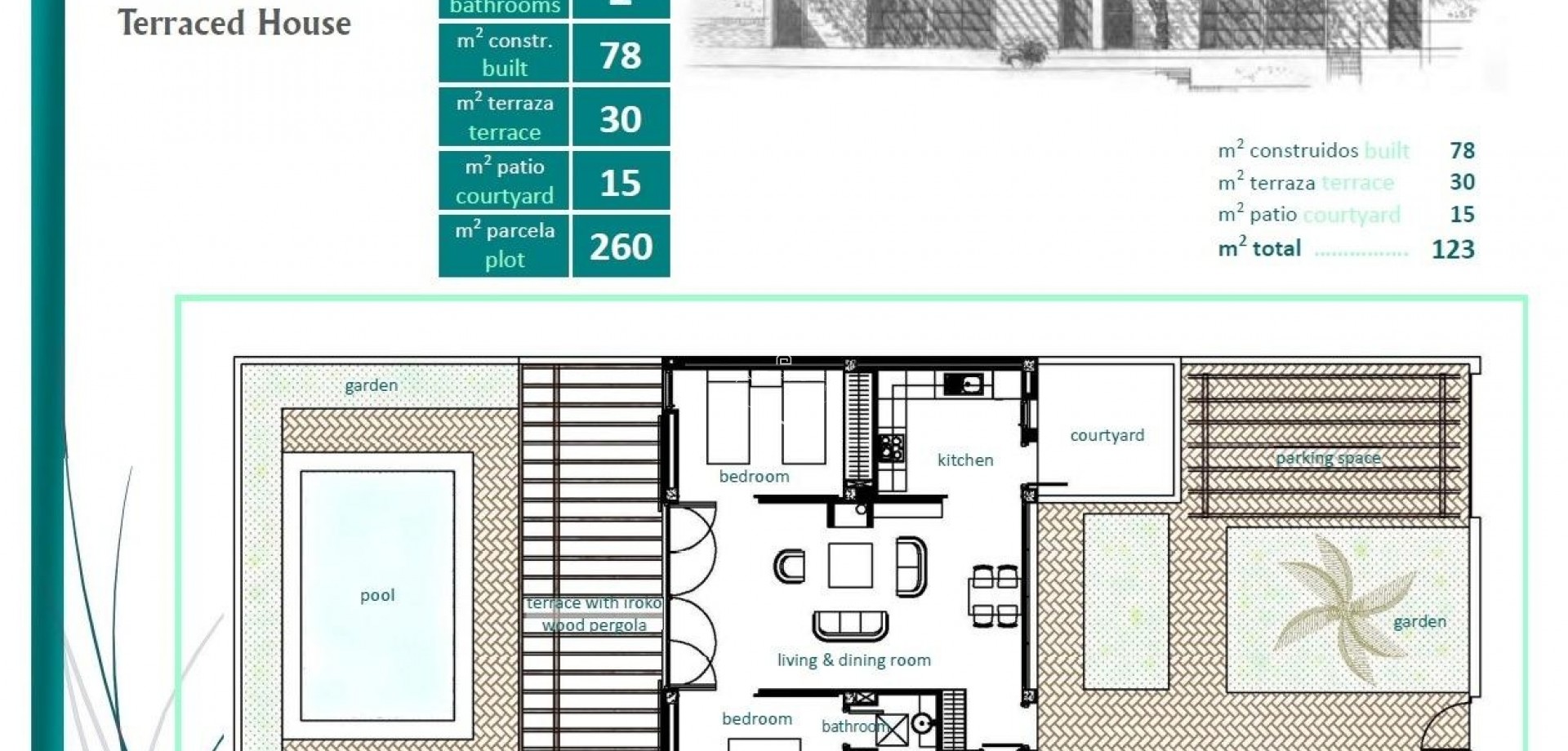 Nouvelle construction - Maison de ville -
Sucina - Peraleja Golf