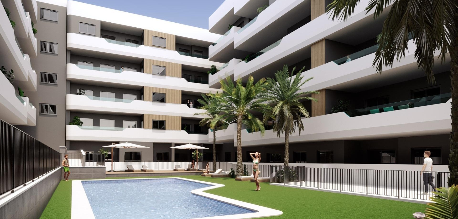 Nouvelle construction - Appartement -
Santa Pola - Estacion de autobuses