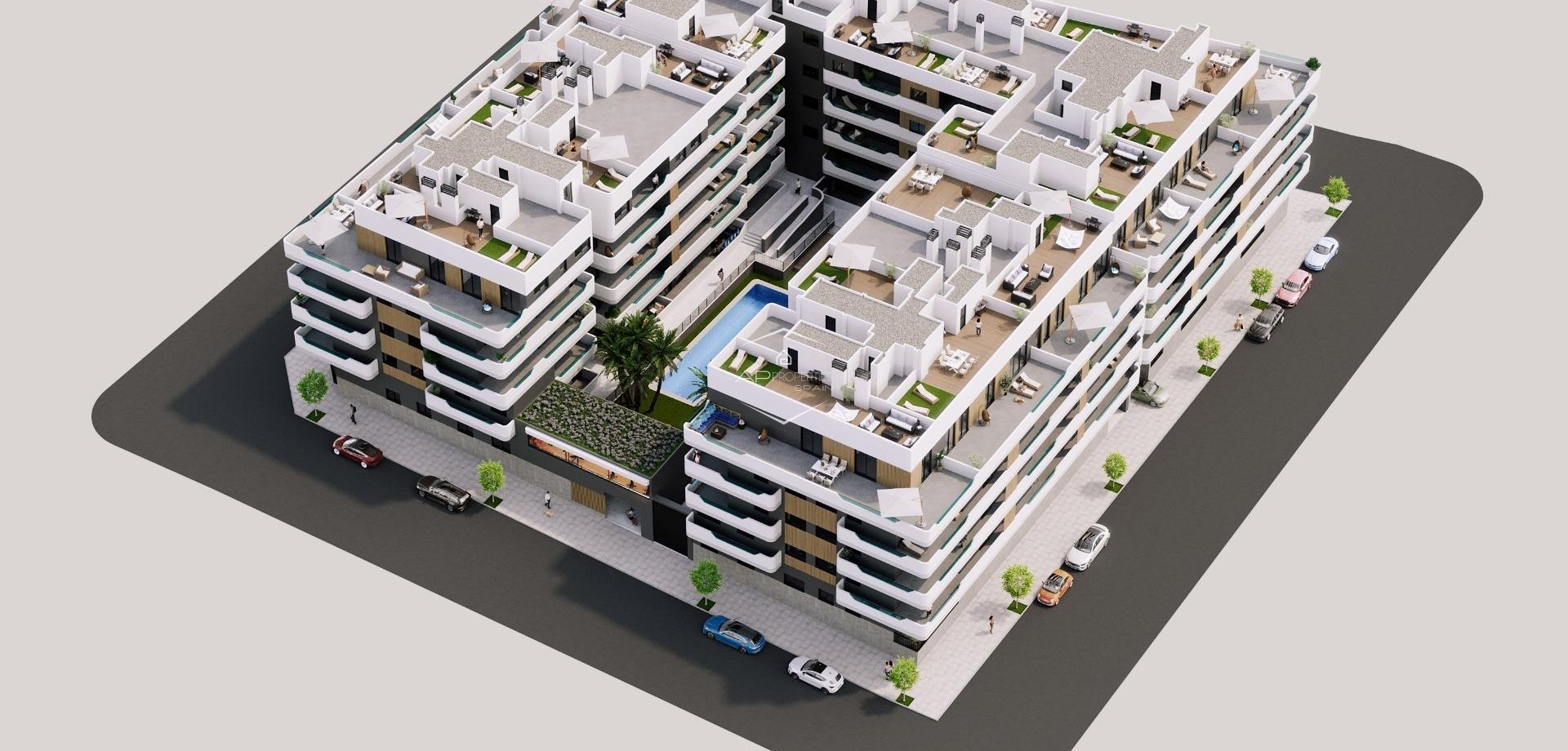 Nouvelle construction - Appartement -
Santa Pola - Estacion de autobuses