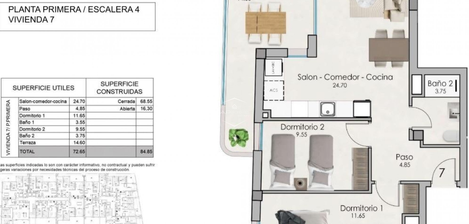Nouvelle construction - Appartement -
Santa Pola - Estacion de autobuses
