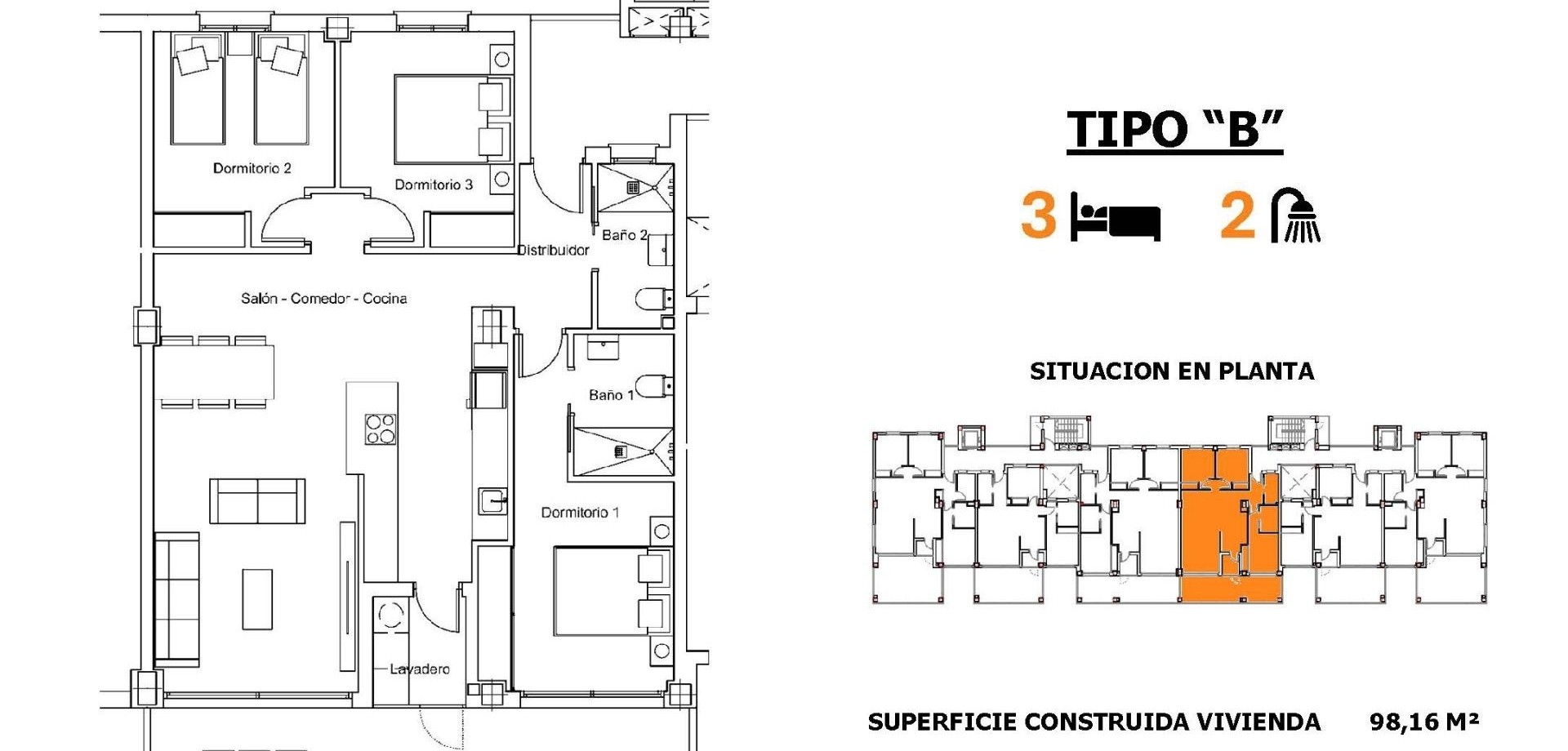 Nowy budynek - Mieszkanie - Apartament -
San Miguel de Salinas - Pueblo
