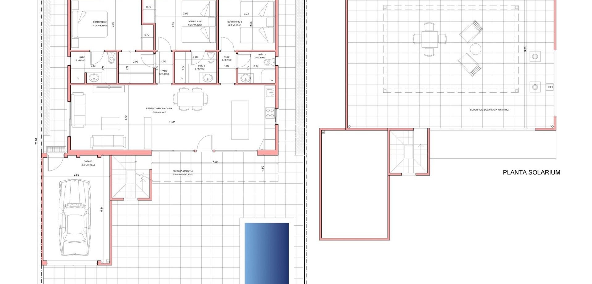 Nouvelle construction - Villa - Indépendante -
Fuente Álamo - La Pinilla
