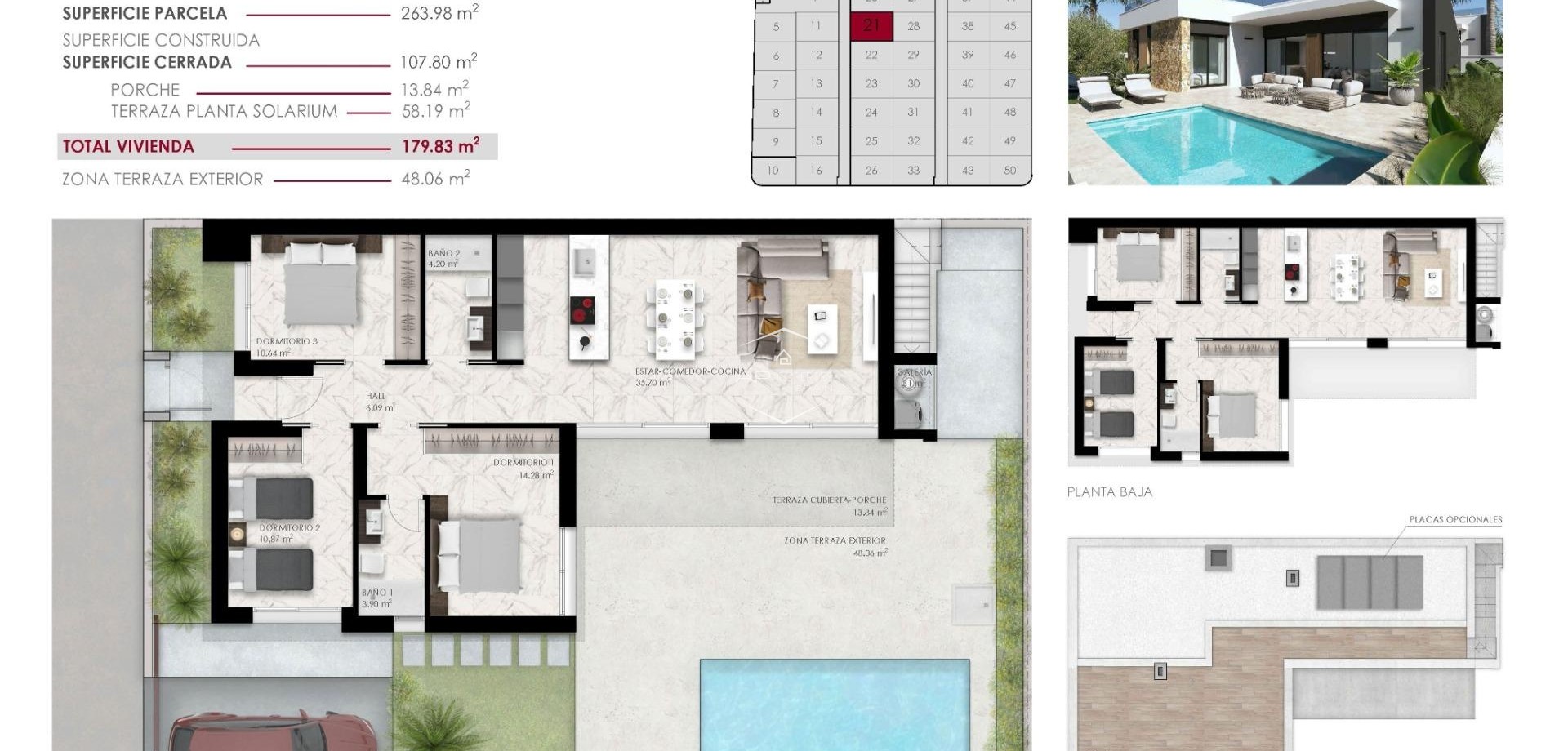 Nouvelle construction - Villa - Indépendante -
Ciudad Quesada - Lo Marabú