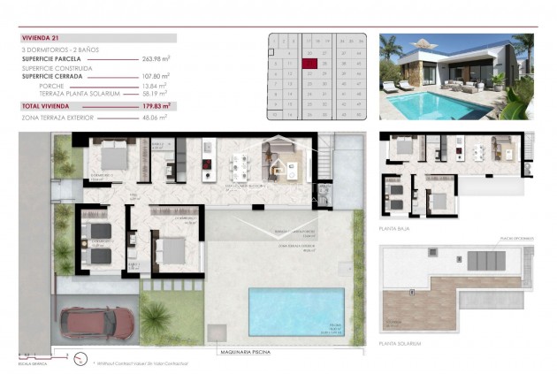 Nouvelle construction - Villa - Indépendante -
Ciudad Quesada - Lo Marabú