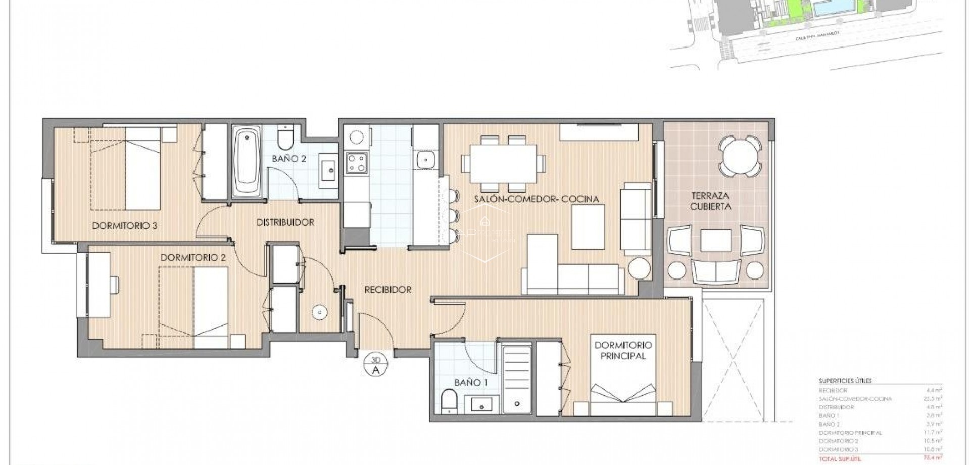 Nouvelle construction - Appartement -
Aguilas - Playa de Levante