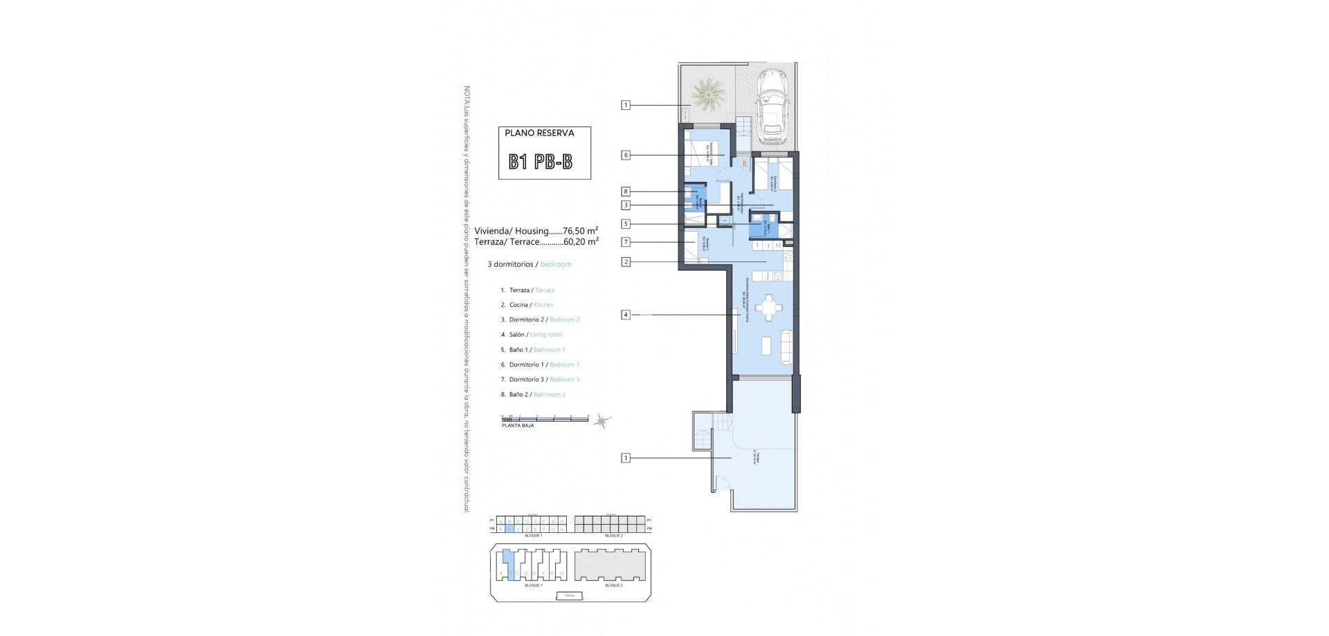 Nouvelle construction - Bungalow -
Dolores - Sector 3