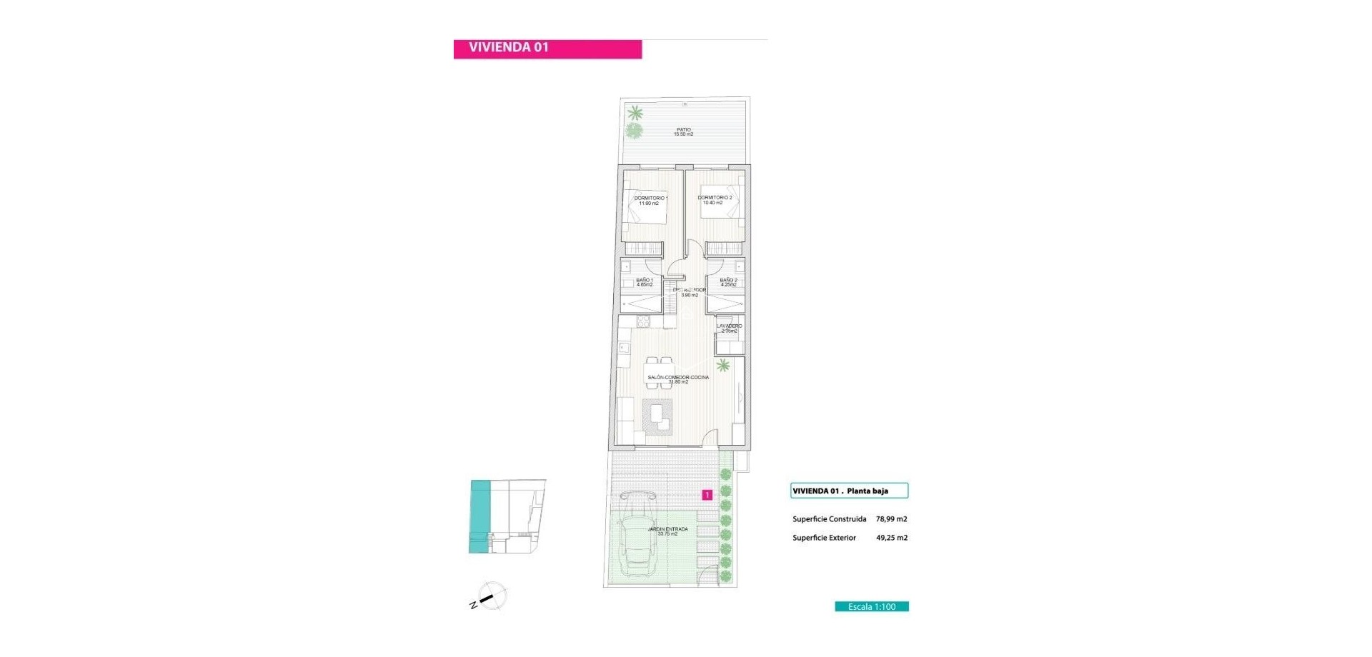 Nouvelle construction - Bungalow -
San Pedro del Pinatar - Lo pagan