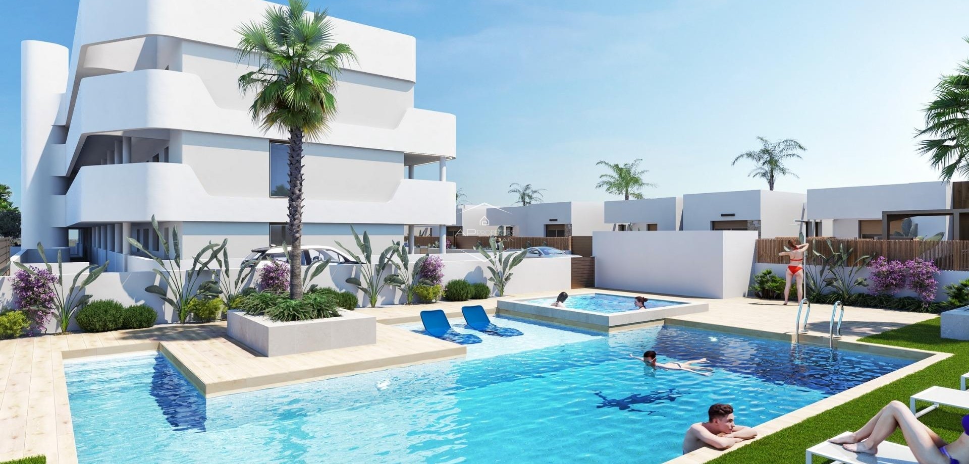 Nowy budynek - Mieszkanie - Apartament -
Los Alcázares - Serena Golf