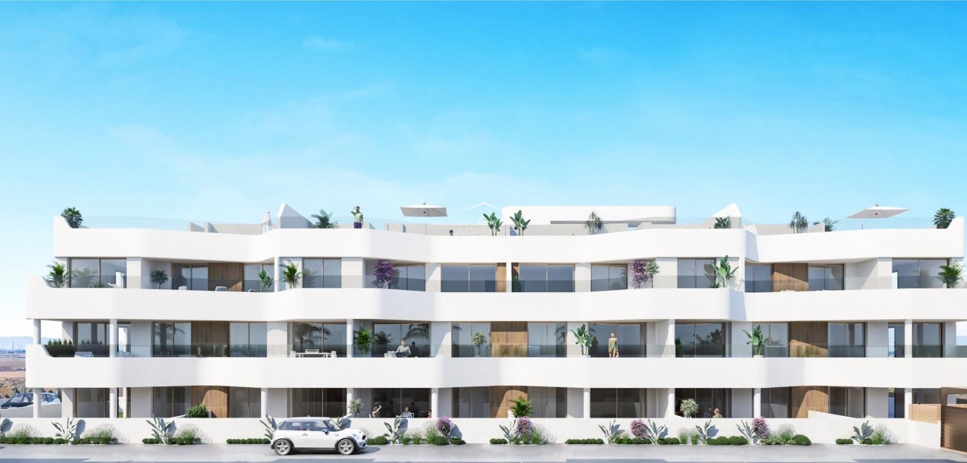 Nowy budynek - Mieszkanie - Apartament -
Los Alcázares - Serena Golf