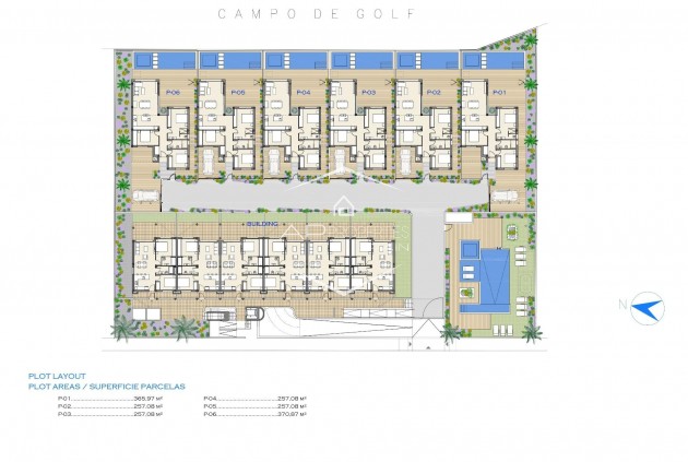 Nowy budynek - Mieszkanie - Apartament -
Los Alcázares - Serena Golf
