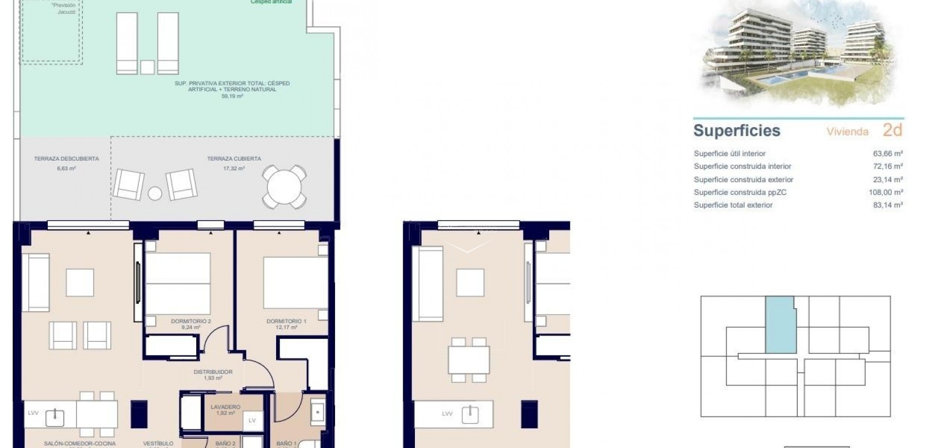 Nouvelle construction - Appartement -
Villajoyosa - Playa del Torres