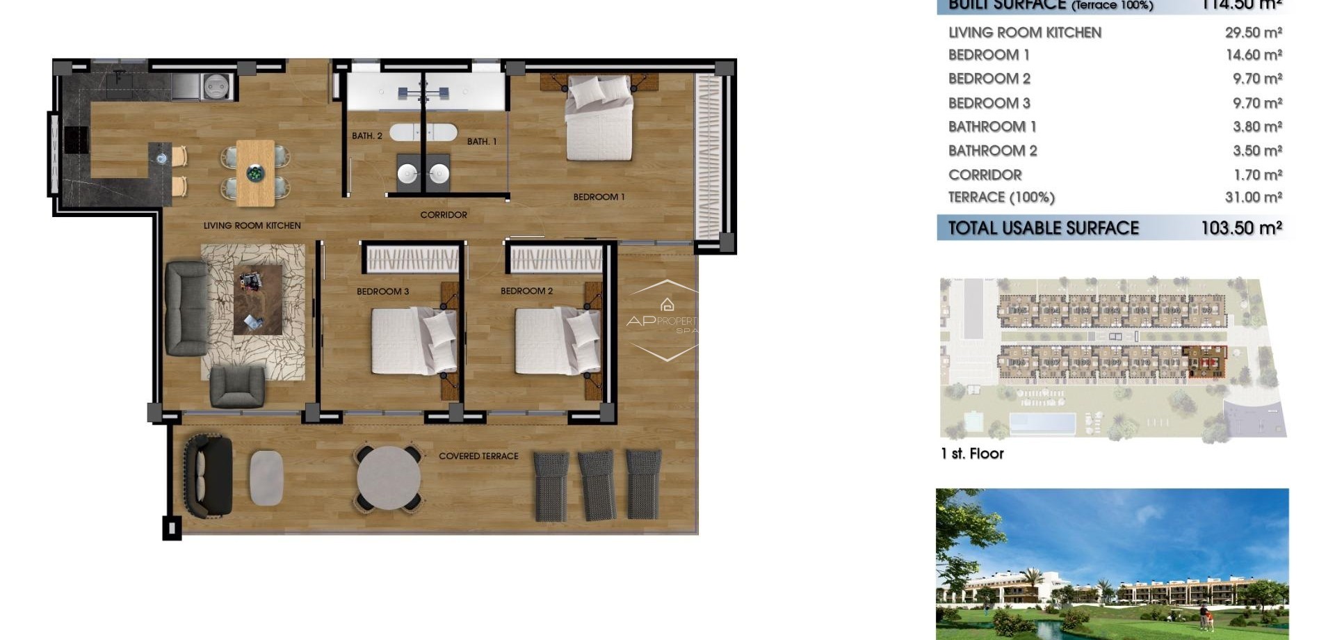Nowy budynek - Mieszkanie - Apartament -
Los Alcázares - La Serena Golf