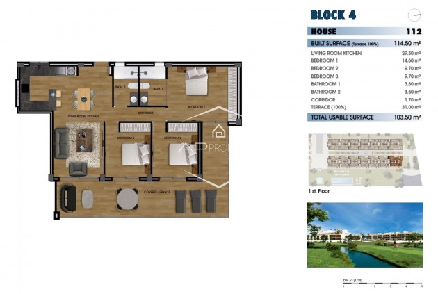 Nowy budynek - Mieszkanie - Apartament -
Los Alcázares - La Serena Golf