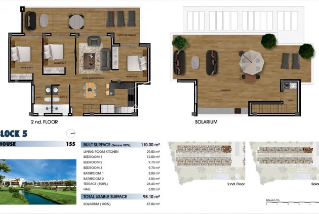 Nowy budynek - Apartament - Penthouse -
Los Alcázares - La Serena Golf