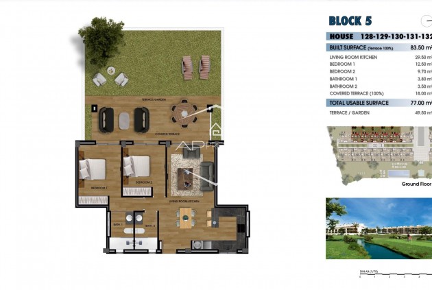Nowy budynek - Mieszkanie - Apartament -
Los Alcázares - La Serena Golf