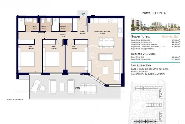 Nouvelle construction - Appartement -
Almerimar