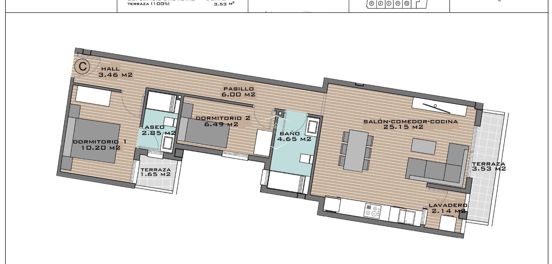 Nouvelle construction - Appartement -
Algorfa - Pueblo