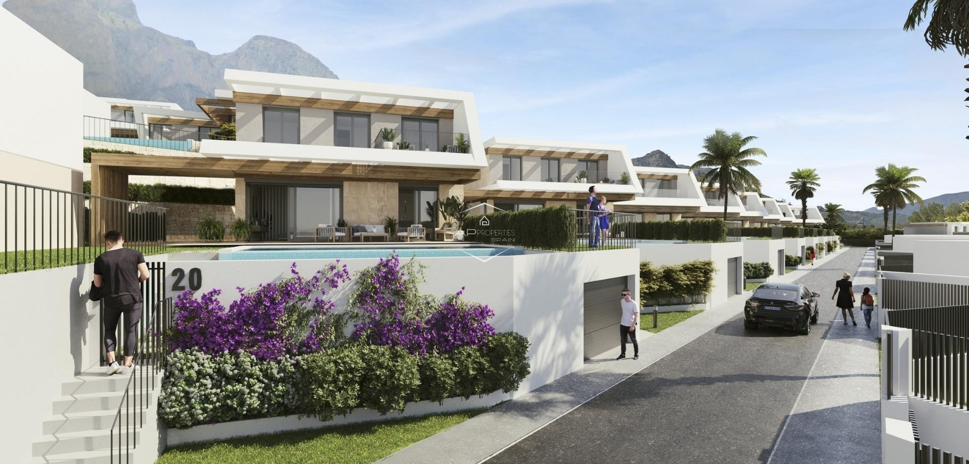 Nouvelle construction - Villa - Indépendante -
Polop - PAU 1