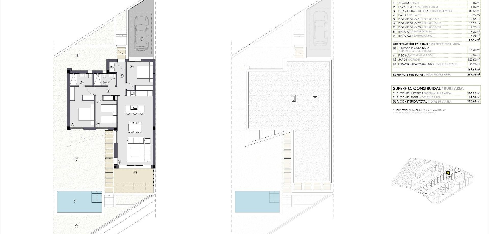 Nouvelle construction - Villa - Indépendante -
Polop - PAU 1