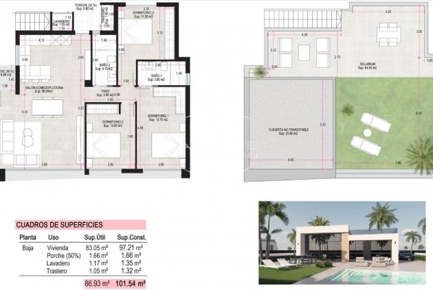 Nouvelle construction - Villa - Indépendante -
Alhama De Murcia - Condado De Alhama Golf Resort