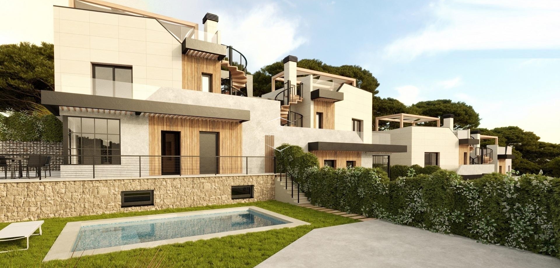 Nouvelle construction - Maison de ville -
Polop - PAU1