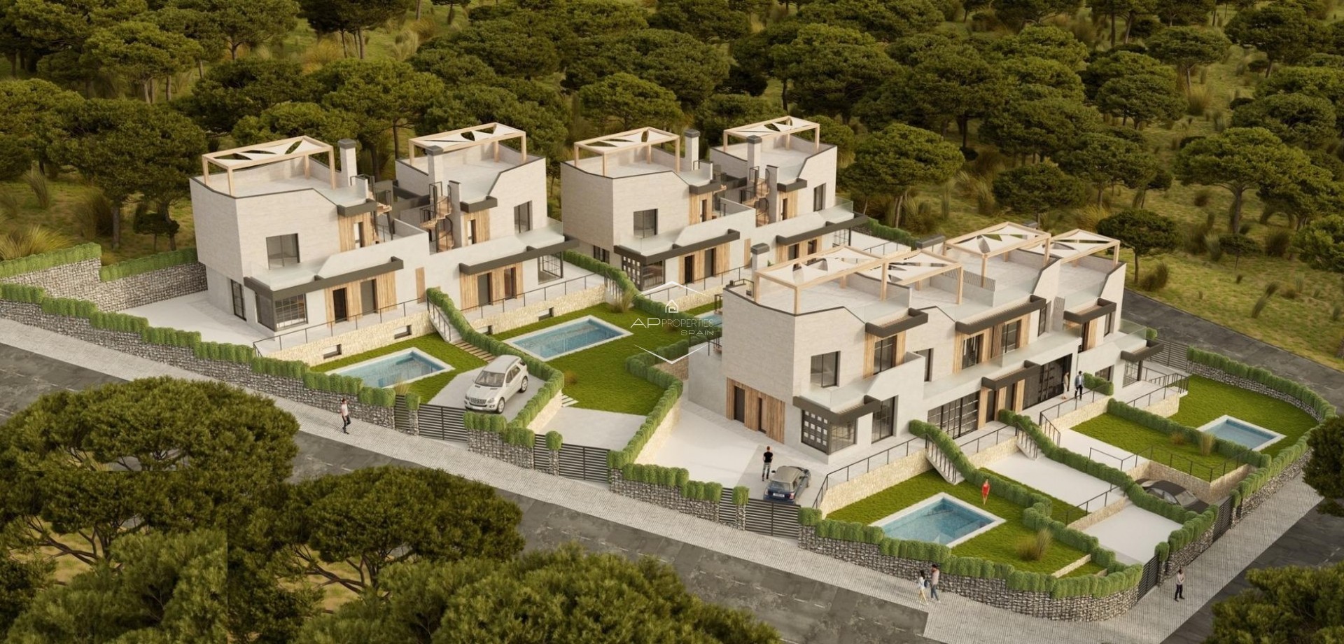 Nouvelle construction - Maison de ville -
Polop - PAU1
