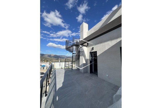 Nouvelle construction - Maison de ville -
Polop - PAU1
