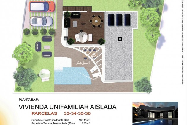 Nowy budynek - Willa - Dom wolnostojący -
Los Montesinos - La Herrada
