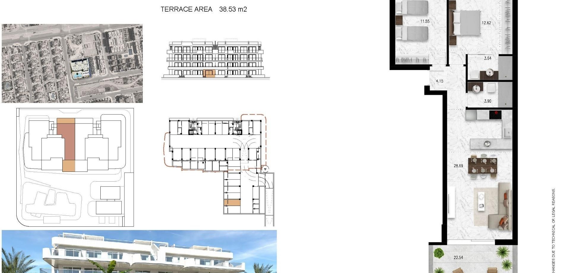 Nouvelle construction - Appartement -
Orihuela Costa - Lomas De Cabo Roig