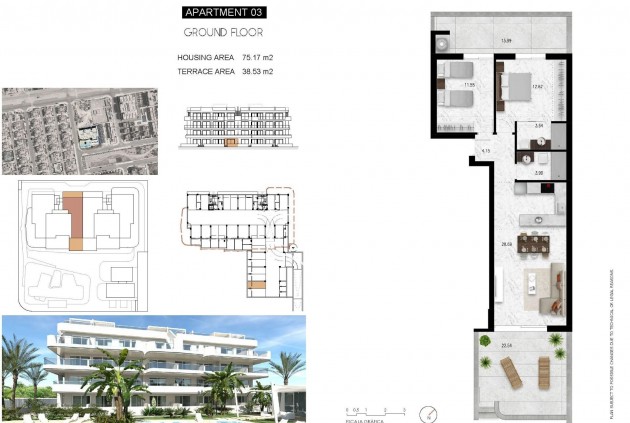 Nouvelle construction - Appartement -
Orihuela Costa - Lomas De Cabo Roig