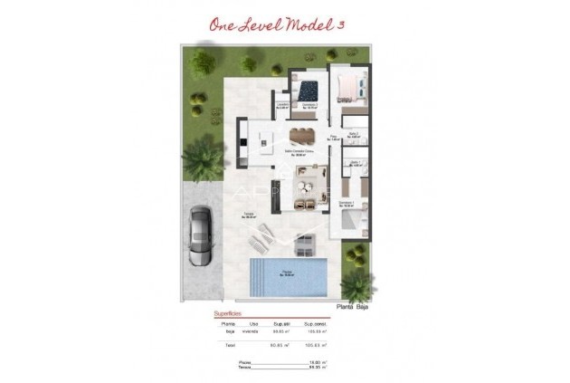 Nouvelle construction - Villa - Indépendante -
Baños y Mendigo - Altaona Golf