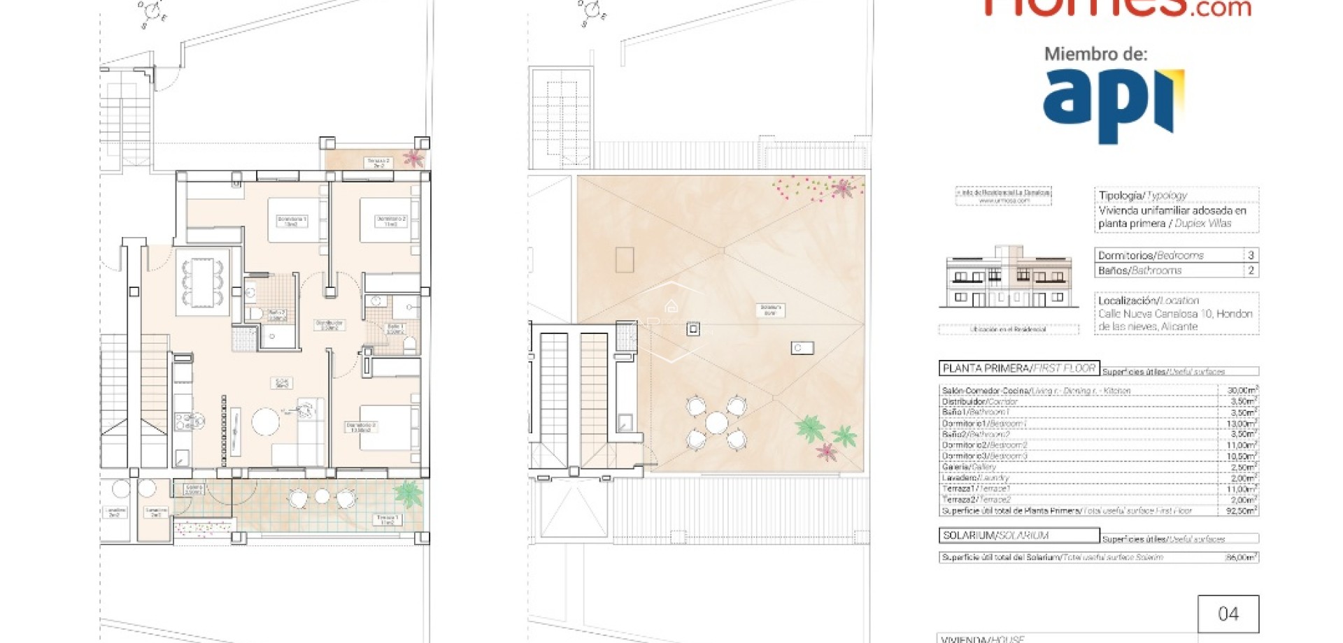 Nouvelle construction - Villa - Indépendante -
Hondón de las Nieves