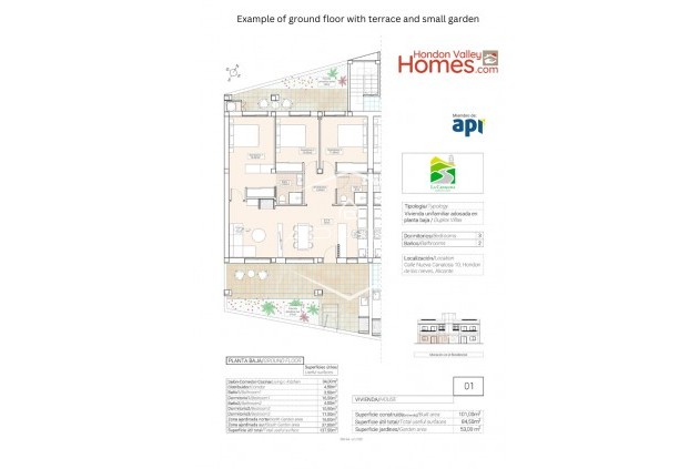 Nouvelle construction - Villa - Indépendante -
Hondón de las Nieves